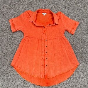 Umgee Orange Tunic